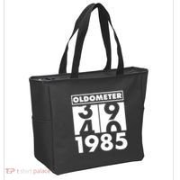 Funny Oldometer Made In 1985 40th Birthday Tote Bag thumb 2