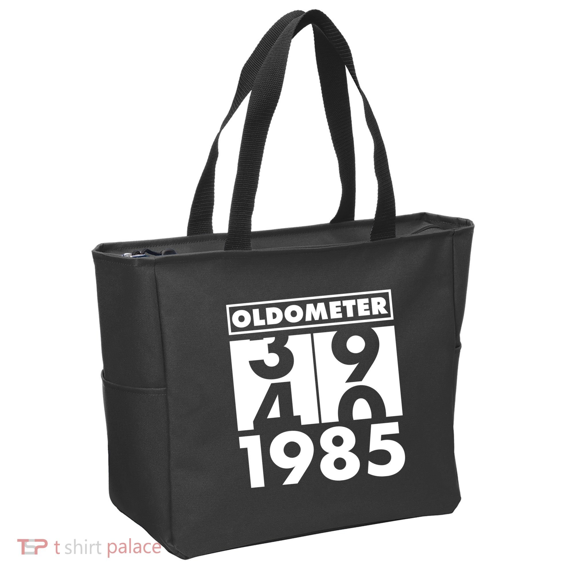 Funny Oldometer Made In 1985 40th Birthday Tote Bag