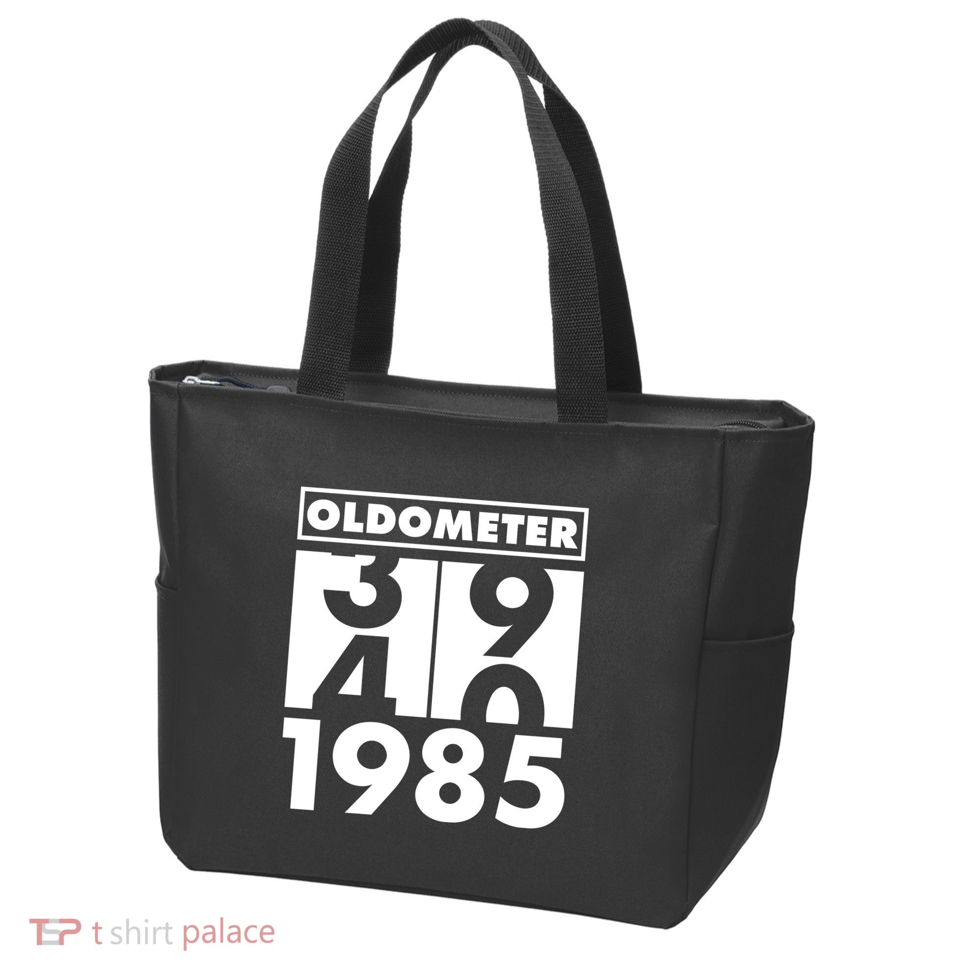 Funny Oldometer Made In 1985 40th Birthday Tote Bag