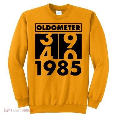 Funny Oldometer Made In 1985 40th Birthday Sweatshirt