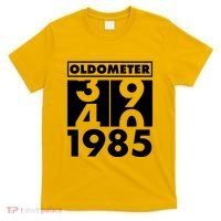 Funny Oldometer Made In 1985 40th Birthday T-Shirt thumb 0