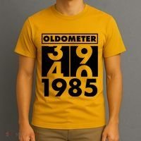 Funny Oldometer Made In 1985 40th Birthday T-Shirt thumb 3