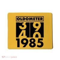 Funny Oldometer Made In 1985 40th Birthday Mousepad thumb 0