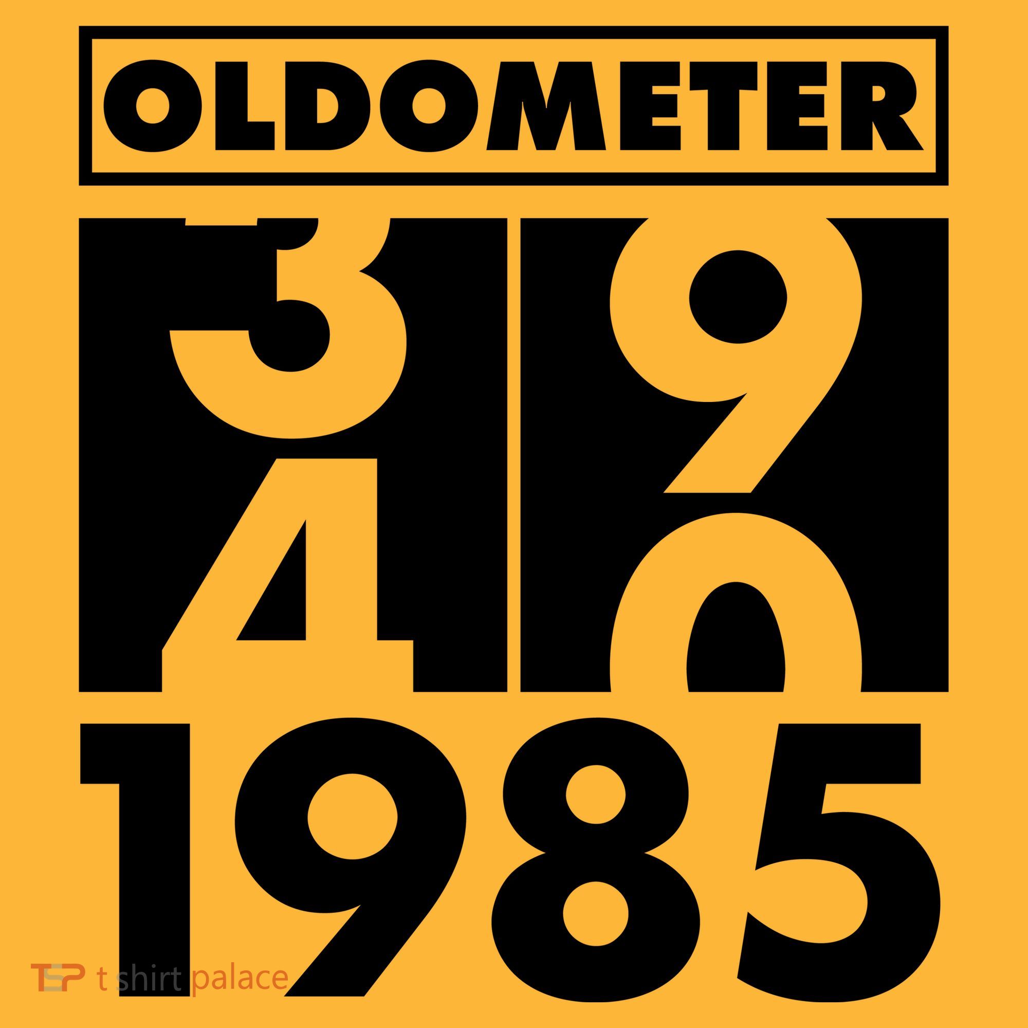 Funny Oldometer Made In 1985 40th Birthday Mousepad