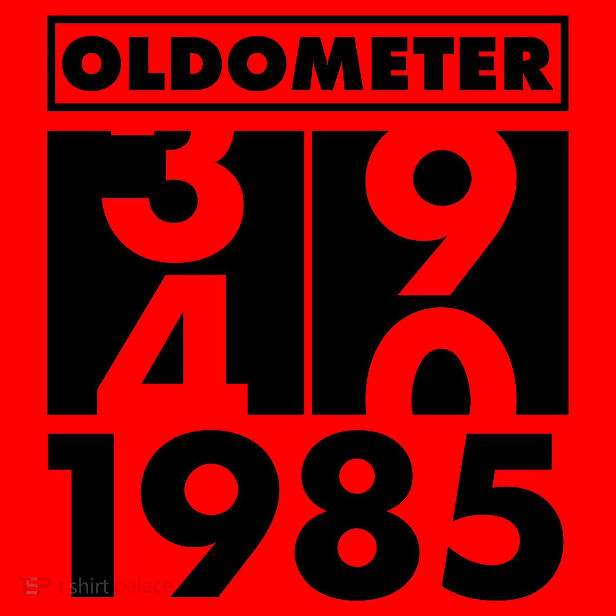 Funny Oldometer Made In 1985 40th Birthday Santa Hat