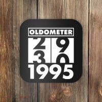 Funny Oldometer Made In 1995 30th Birthday Coaster thumb 0