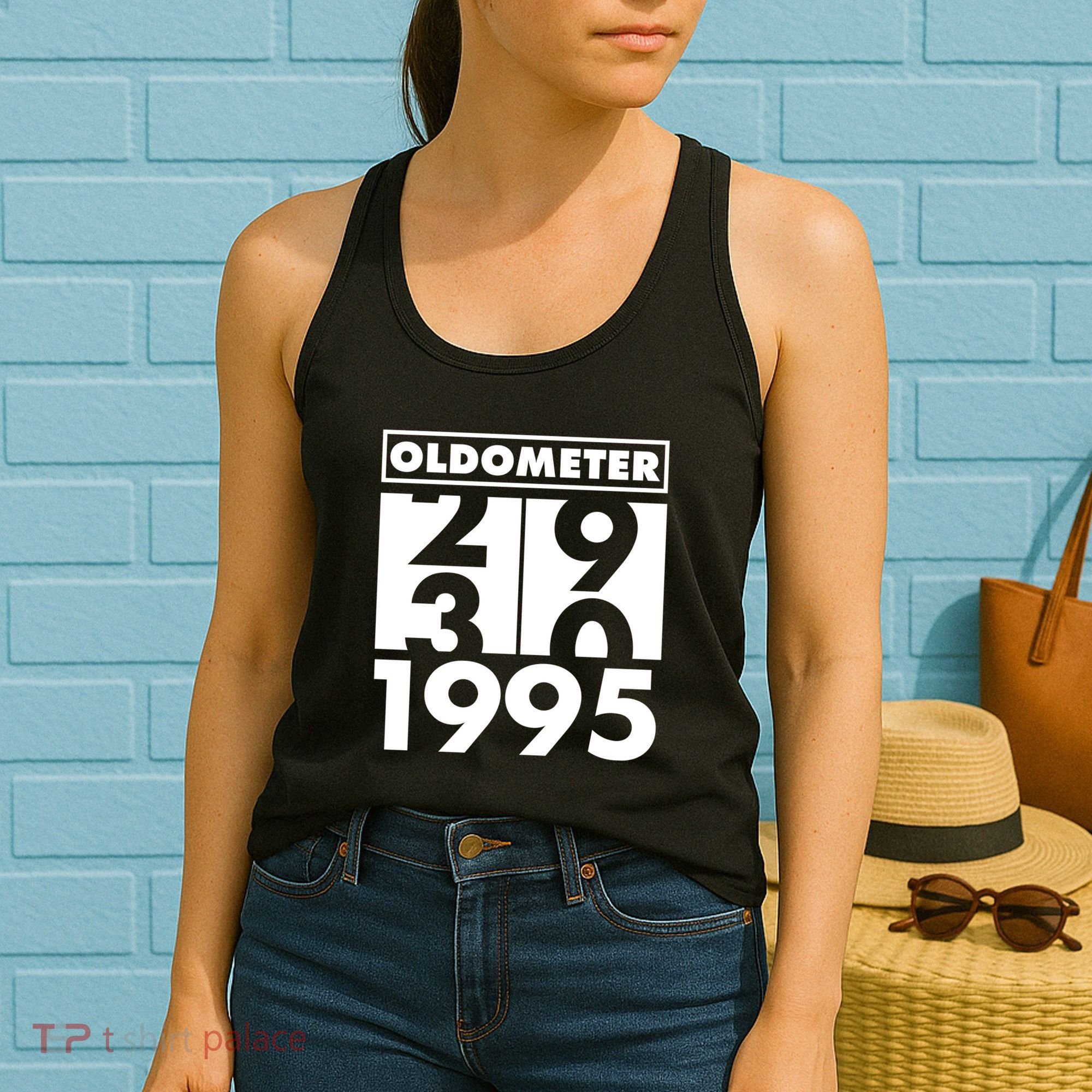 Funny Oldometer Made In 1995 30th Birthday Women's Tank Top