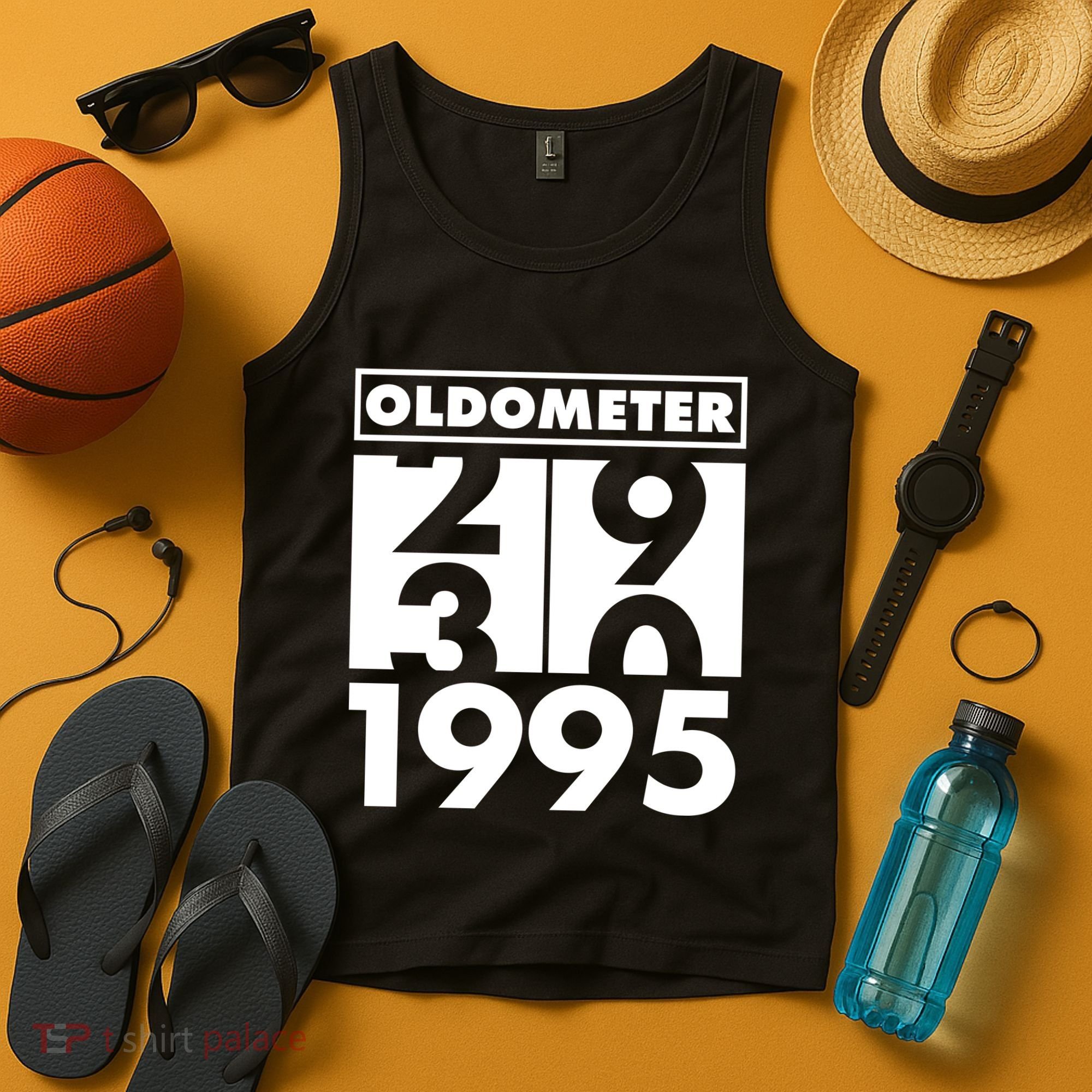 Funny Oldometer Made In 1995 30th Birthday Tank Top