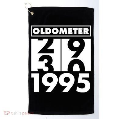 Funny Oldometer Made In 1995 30th Birthday Golf Towel