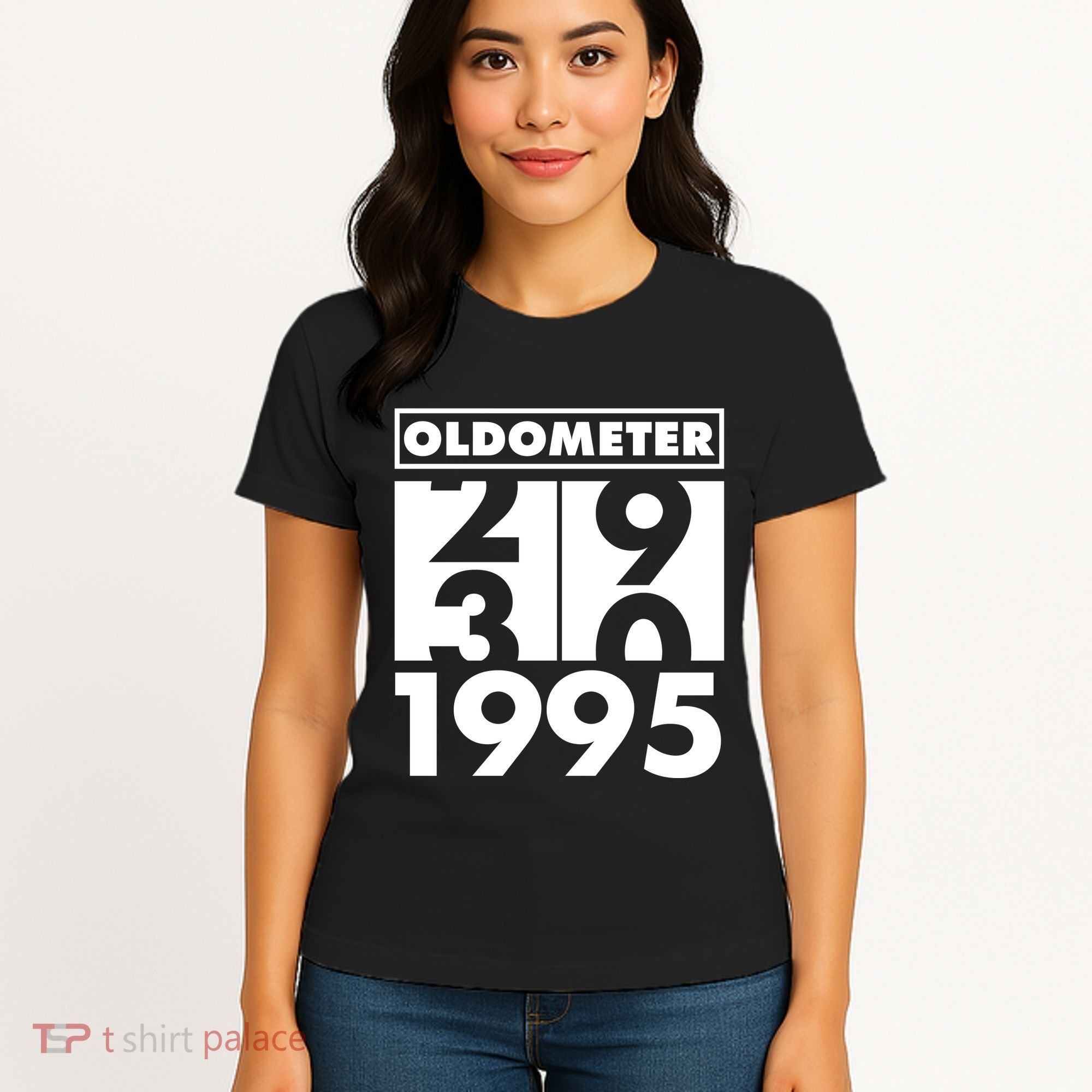 Funny Oldometer Made In 1995 30th Birthday Women's T-Shirt