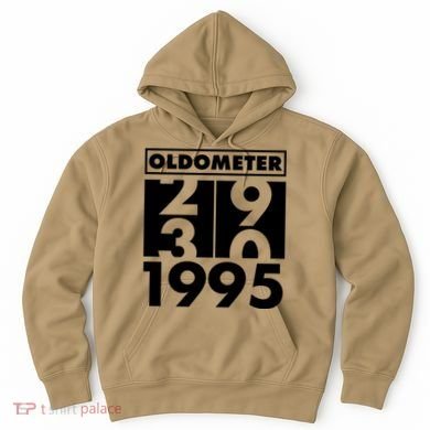Funny Oldometer Made In 1995 30th Birthday Hoodie