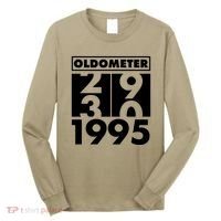 Funny Oldometer Made In 1995 30th Birthday Long Sleeve Shirt thumb 0