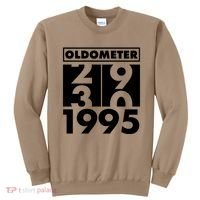 Funny Oldometer Made In 1995 30th Birthday Sweatshirt thumb 0