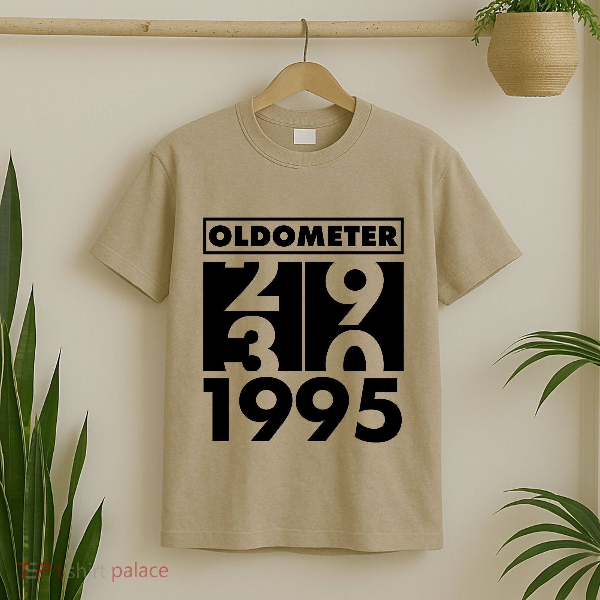 Funny Oldometer Made In 1995 30th Birthday T-Shirt