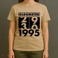 Funny Oldometer Made In 1995 30th Birthday T-Shirt thumb 4