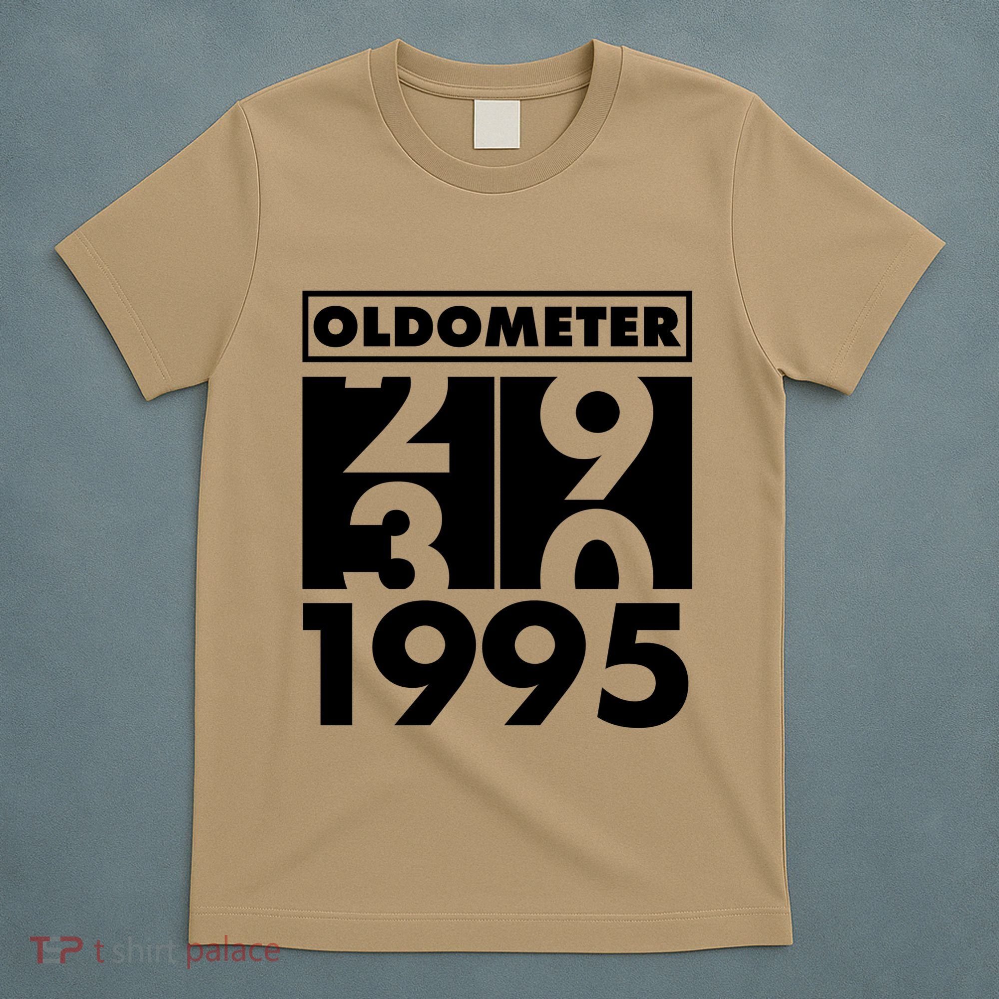 Funny Oldometer Made In 1995 30th Birthday T-Shirt