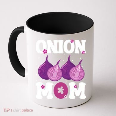 Funny Onion Mom Fruit Vegetable Mothers' Day Gardener Lover Great Gift Coffee Mug
