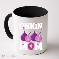 Funny Onion Mom Fruit Vegetable Mothers' Day Gardener Lover Great Gift Coffee Mug thumb 0