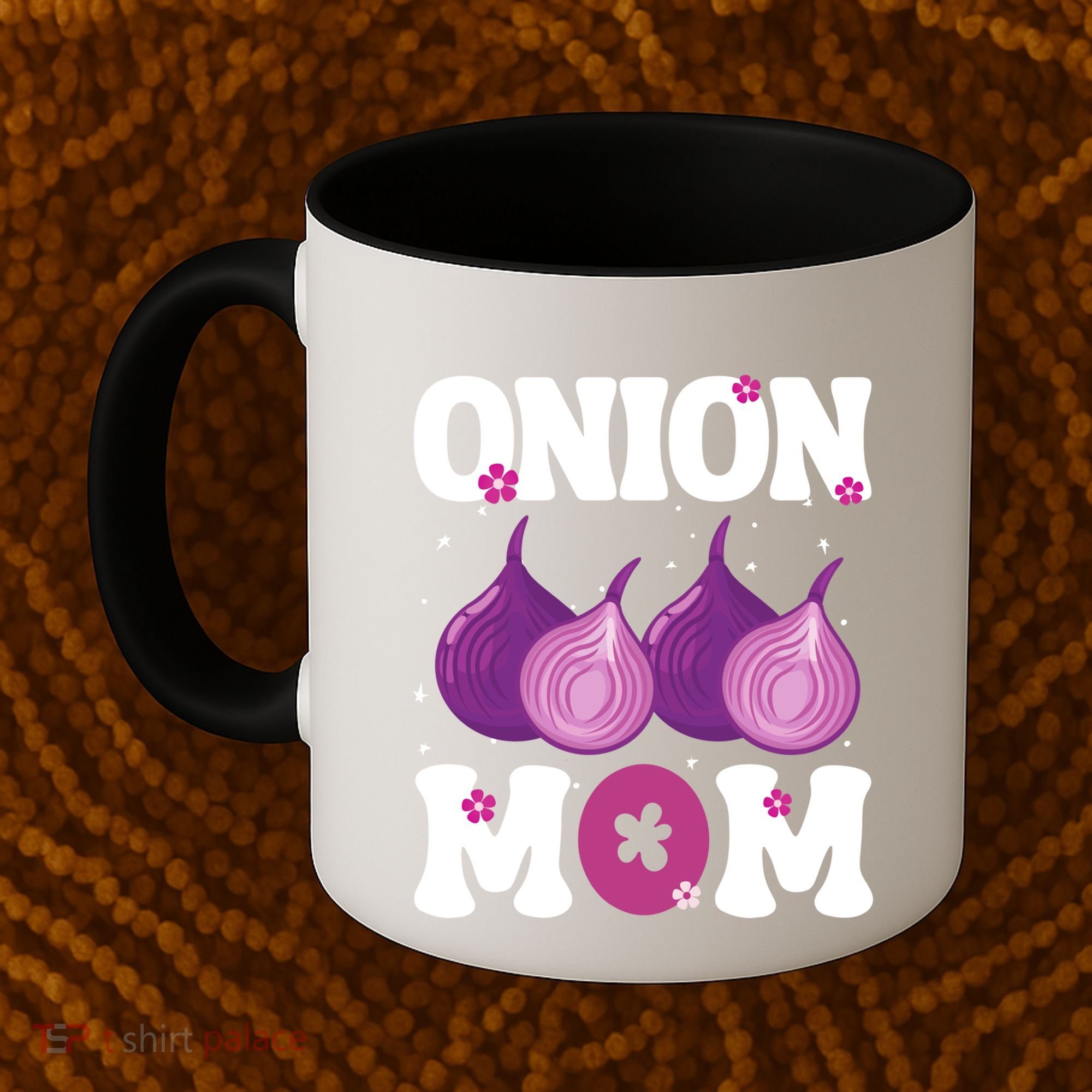 Funny Onion Mom Fruit Vegetable Mothers' Day Gardener Lover Great Gift Coffee Mug