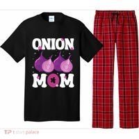 Funny Onion Mom Fruit Vegetable Mothers' Day Gardener Lover Great Gift Pajama Set thumb 0