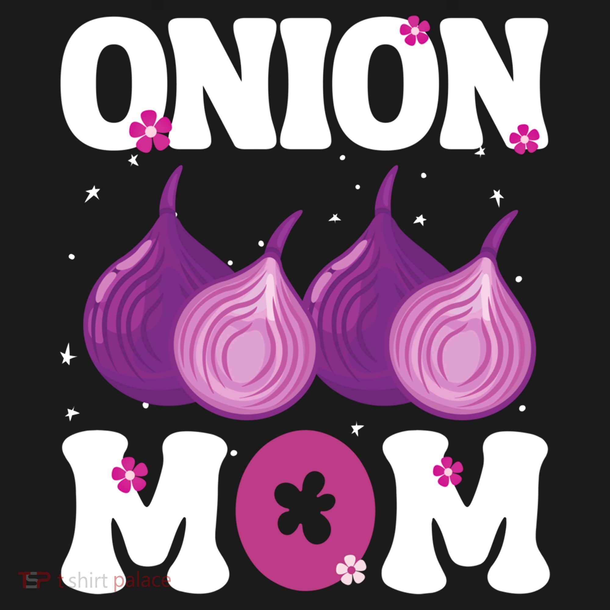 Funny Onion Mom Fruit Vegetable Mothers' Day Gardener Lover Great Gift Women's Hoodie