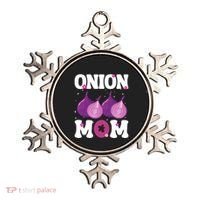 Funny Onion Mom Fruit Vegetable Mothers' Day Gardener Lover Great Gift Ornament thumb 0