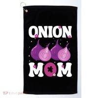Funny Onion Mom Fruit Vegetable Mothers' Day Gardener Lover Great Gift Golf Towel thumb 0