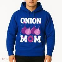 Funny Onion Mom Fruit Vegetable Mothers' Day Gardener Lover Great Gift Hoodie thumb 2