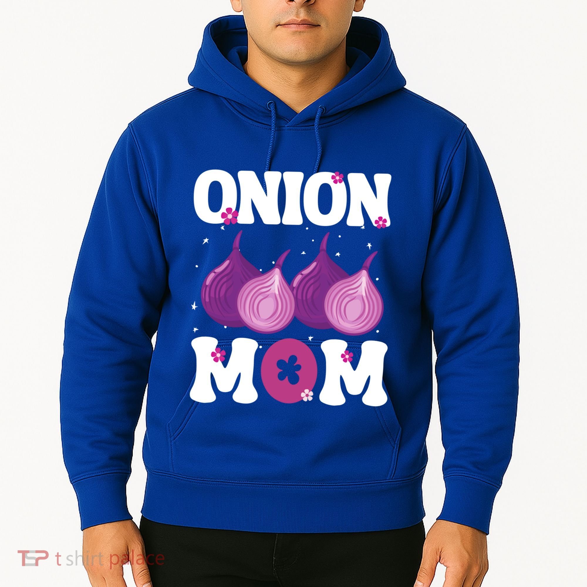 Funny Onion Mom Fruit Vegetable Mothers' Day Gardener Lover Great Gift Hoodie