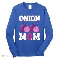 Funny Onion Mom Fruit Vegetable Mothers' Day Gardener Lover Great Gift Long Sleeve Shirt thumb 0