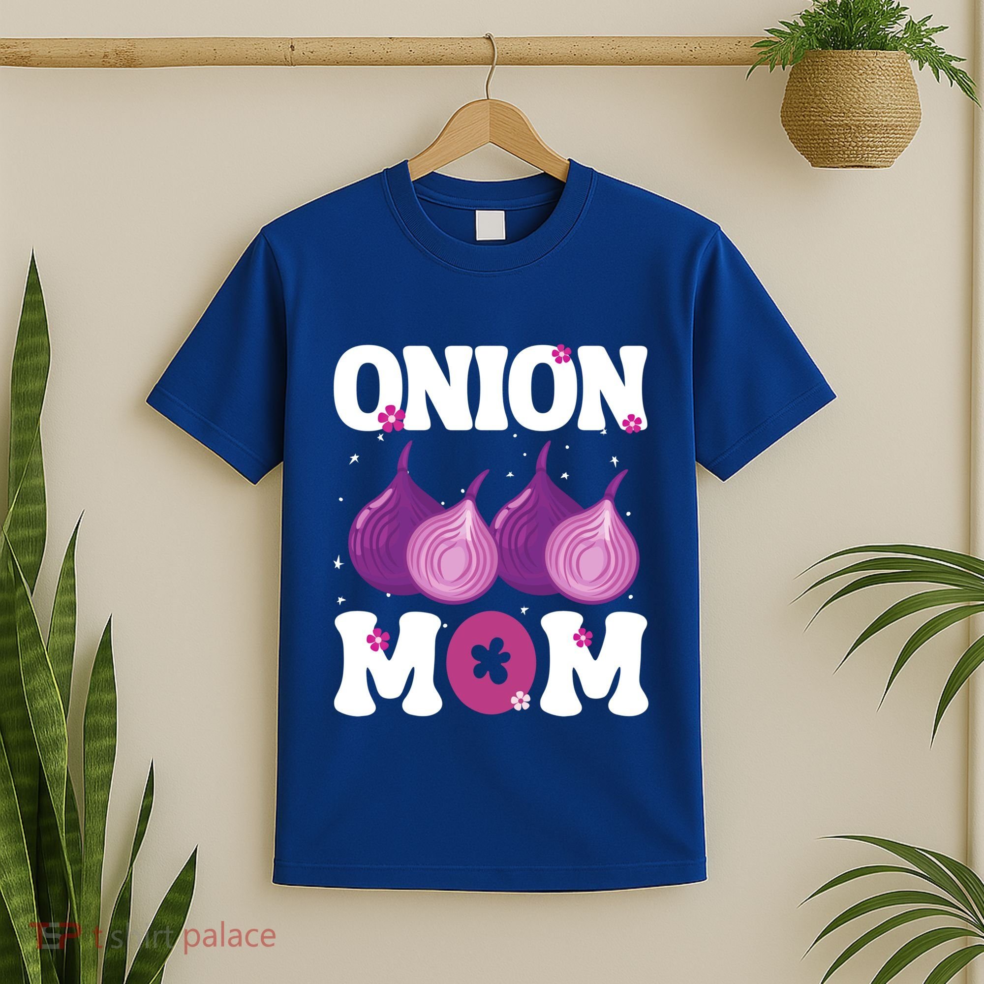 Funny Onion Mom Fruit Vegetable Mothers' Day Gardener Lover Great Gift T-Shirt