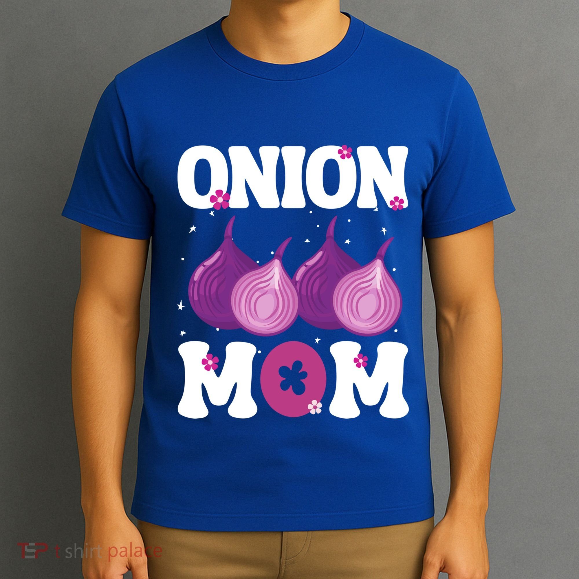 Funny Onion Mom Fruit Vegetable Mothers' Day Gardener Lover Great Gift T-Shirt