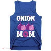 Funny Onion Mom Fruit Vegetable Mothers' Day Gardener Lover Great Gift Tank Top thumb 0