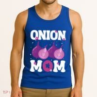 Funny Onion Mom Fruit Vegetable Mothers' Day Gardener Lover Great Gift Tank Top thumb 3