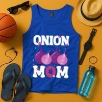 Funny Onion Mom Fruit Vegetable Mothers' Day Gardener Lover Great Gift Tank Top thumb 4