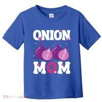 Funny Onion Mom Fruit Vegetable Mothers' Day Gardener Lover Great Gift Toddler T-Shirt thumb 0