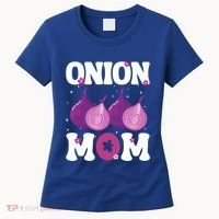 Funny Onion Mom Fruit Vegetable Mothers' Day Gardener Lover Great Gift Women's T-Shirt thumb 0