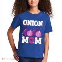 Funny Onion Mom Fruit Vegetable Mothers' Day Gardener Lover Great Gift Kids T-Shirt thumb 2