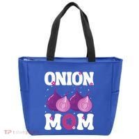 Funny Onion Mom Fruit Vegetable Mothers' Day Gardener Lover Great Gift Tote Bag thumb 0