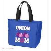 Funny Onion Mom Fruit Vegetable Mothers' Day Gardener Lover Great Gift Tote Bag thumb 3