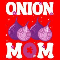 Funny Onion Mom Fruit Vegetable Mothers' Day Gardener Lover Great Gift Santa Hat thumb 1