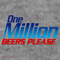 Funny One Million Beers Please Beer Enthusiast Drinking Toddler Hoodie thumb 2