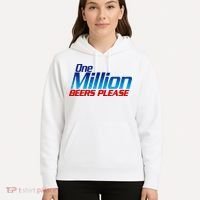 Funny One Million Beers Please Beer Enthusiast Drinking Hoodie thumb 5