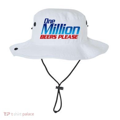 Funny One Million Beers Please Beer Enthusiast Drinking Bucket Hat