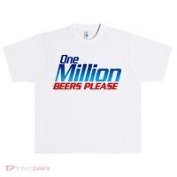 Funny One Million Beers Please Beer Enthusiast Drinking Urban Oversized Heavyweight T-Shirt thumb 0