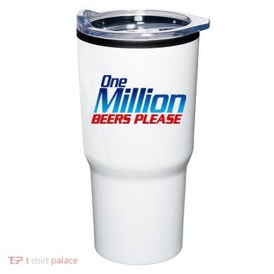 Funny One Million Beers Please Beer Enthusiast Drinking Tumbler