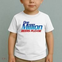 Funny One Million Beers Please Beer Enthusiast Drinking Toddler T-Shirt thumb 2