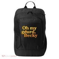 Funny Oh My Gourd Becky City Backpack thumb 0