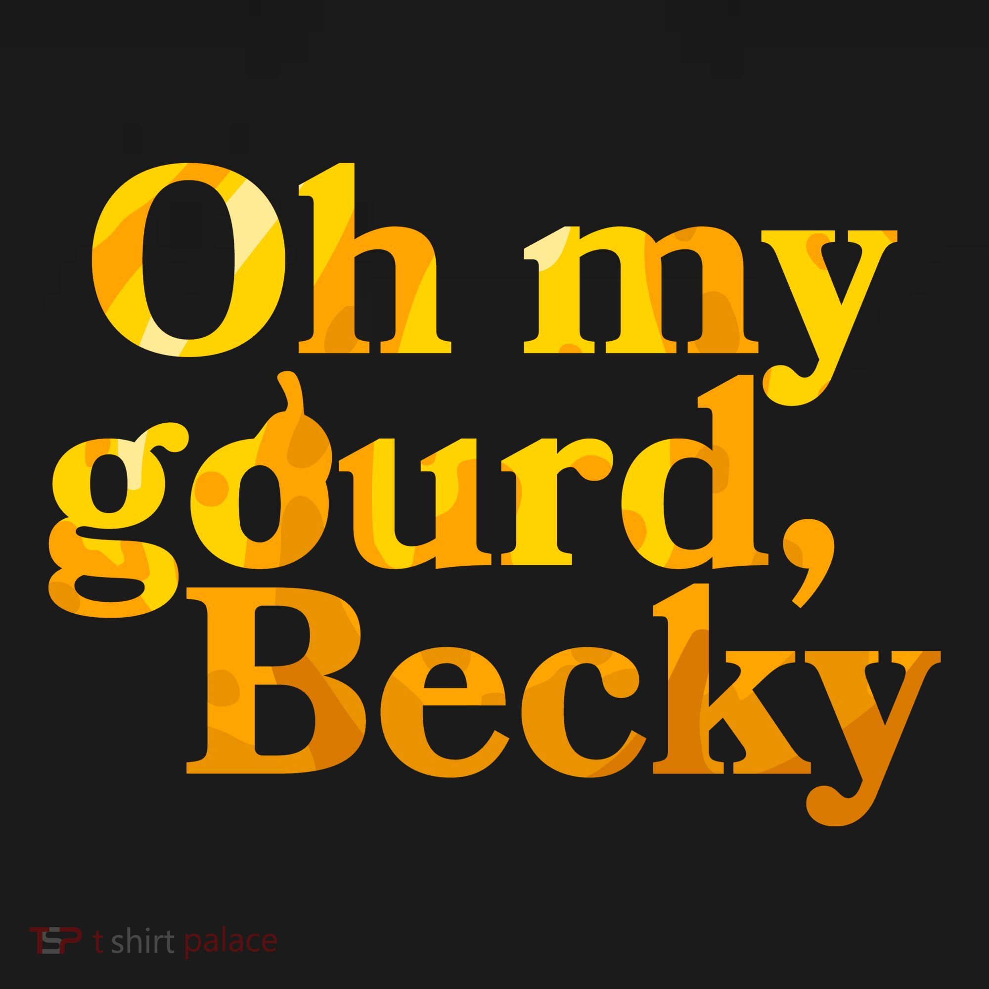 Funny Oh My Gourd Becky Bucket Hat