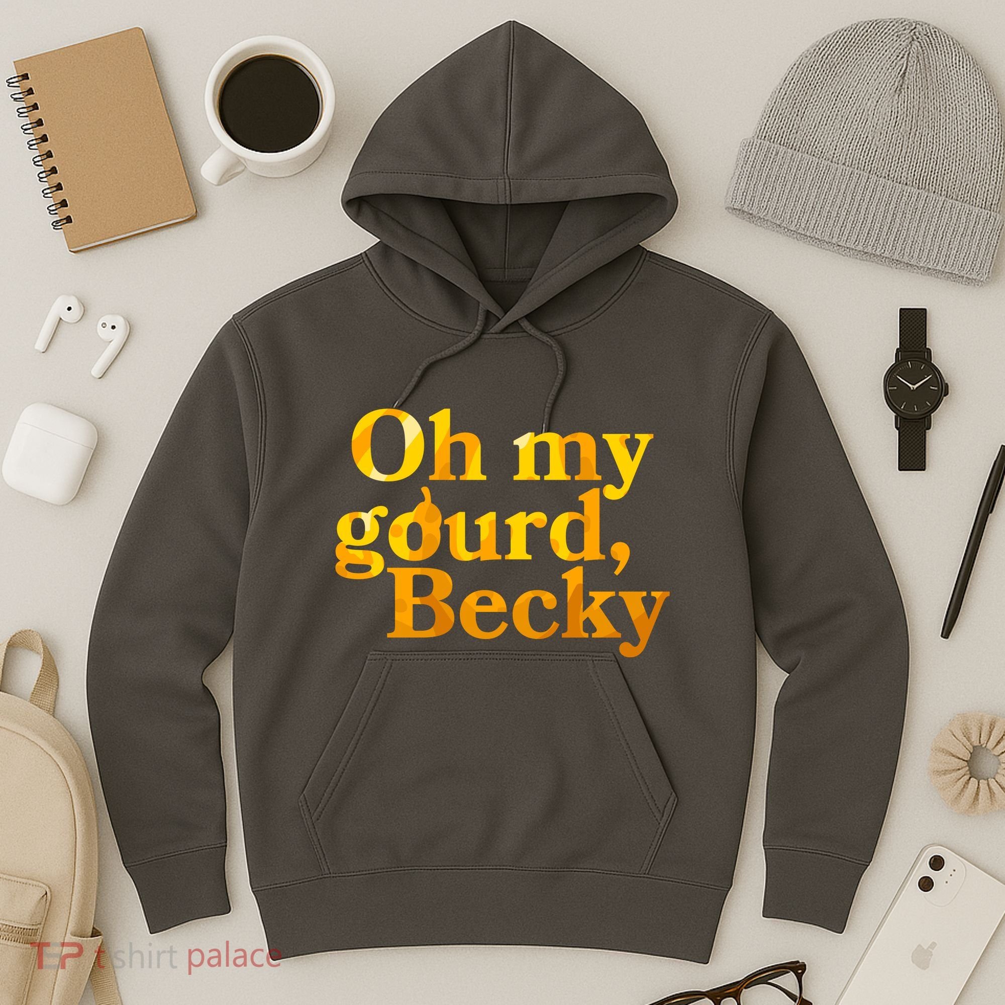 Funny Oh My Gourd Becky Hoodie